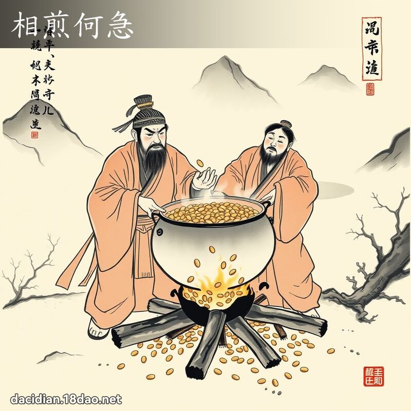 相煎何急 配图