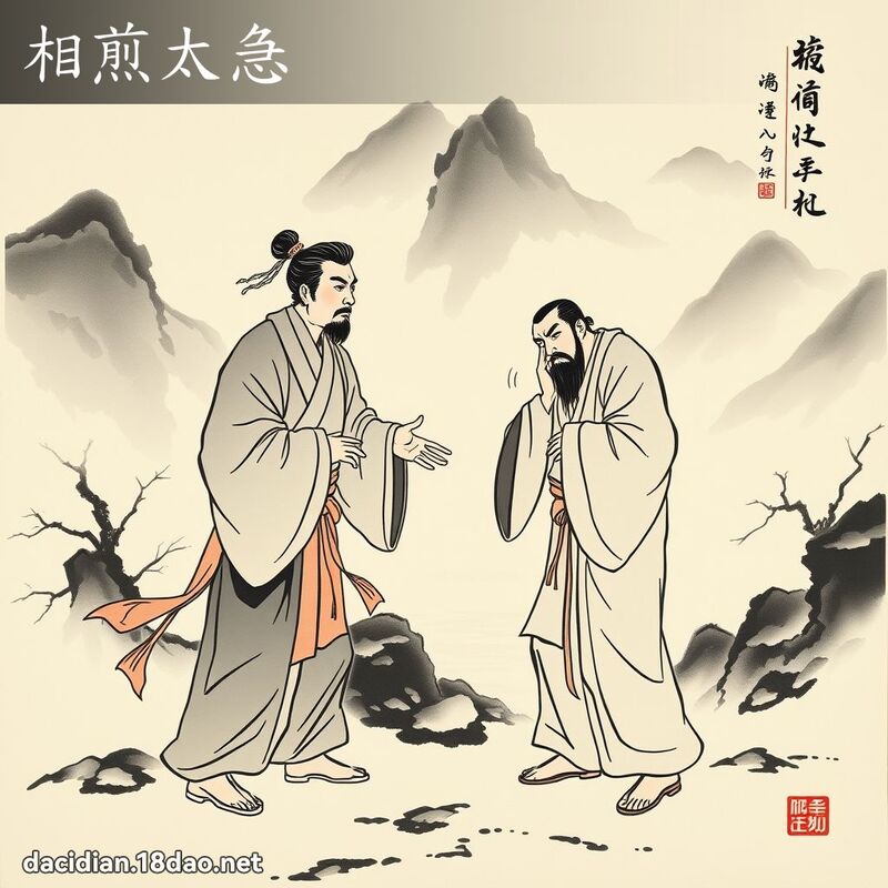 相煎太急 配图