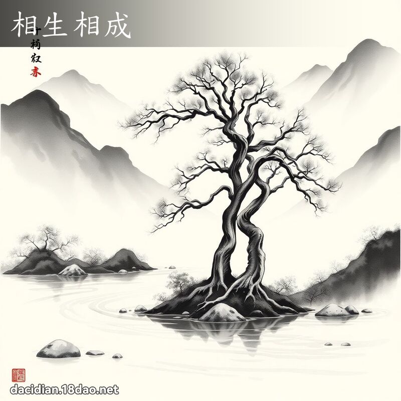相生相成 配图