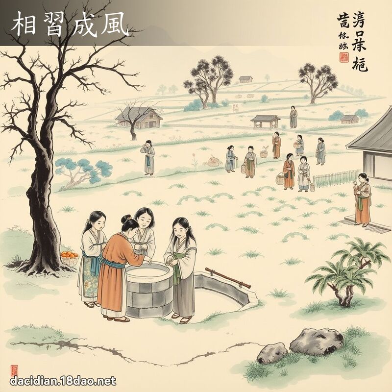 相習成風 配图
