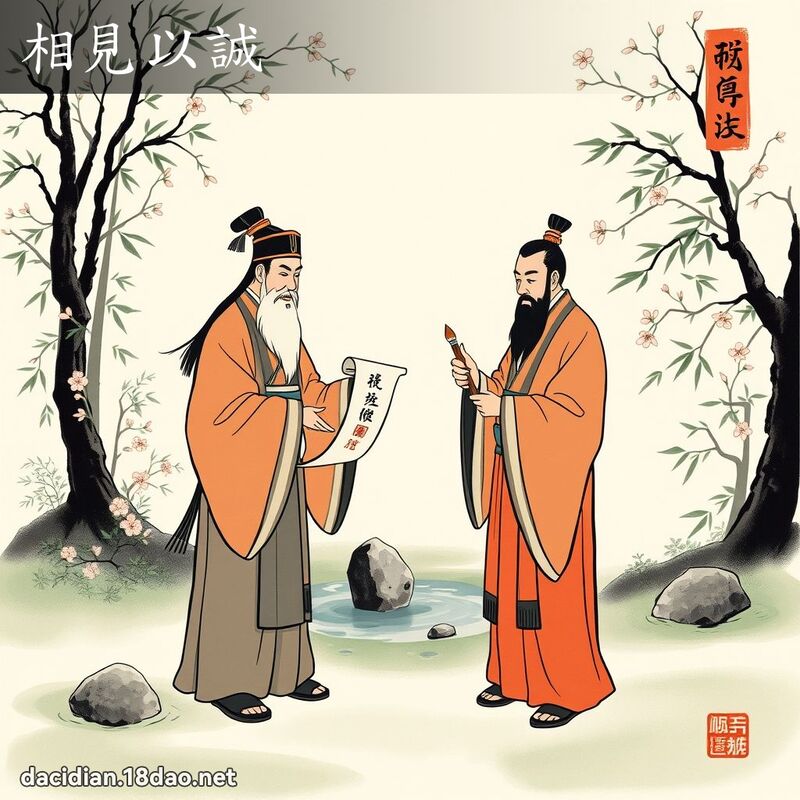 相見以誠 配图