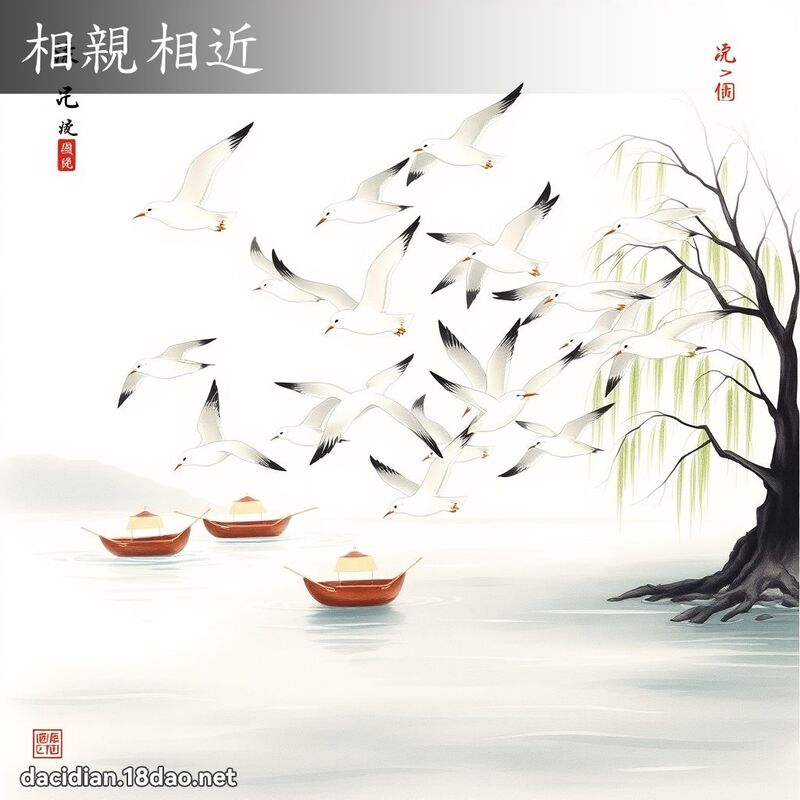 相親相近 配图