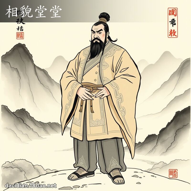 相貌堂堂 配图
