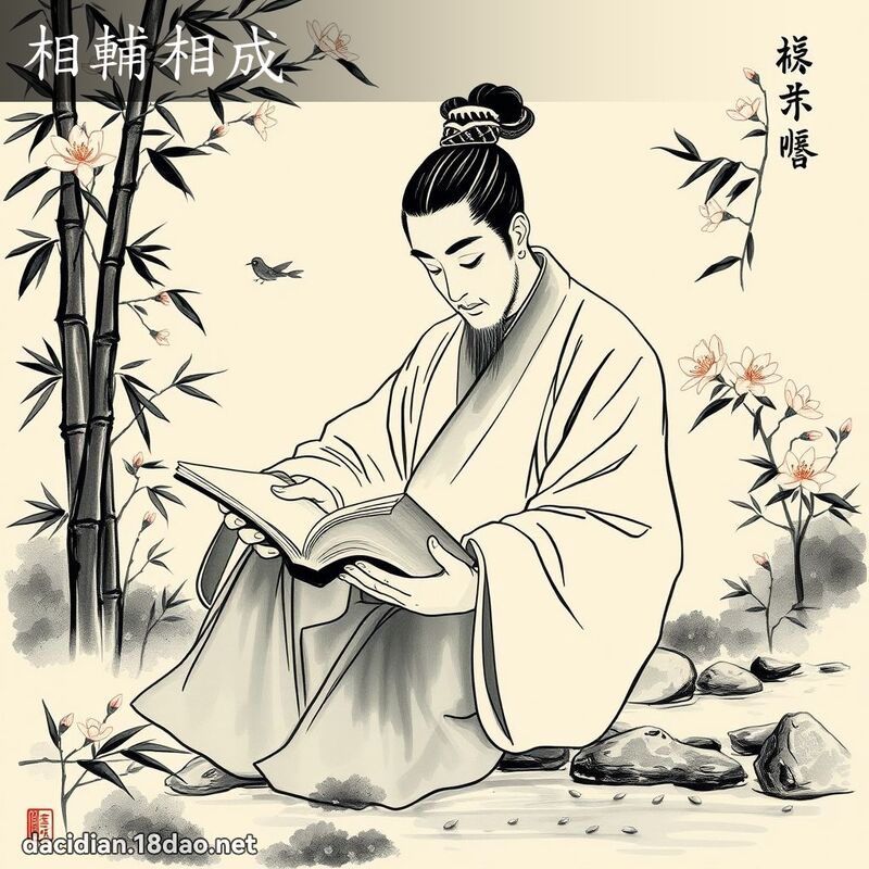 相輔相成 配图