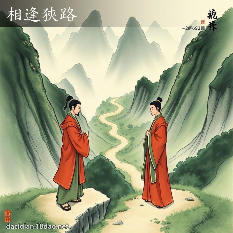 相逢狹路 配图