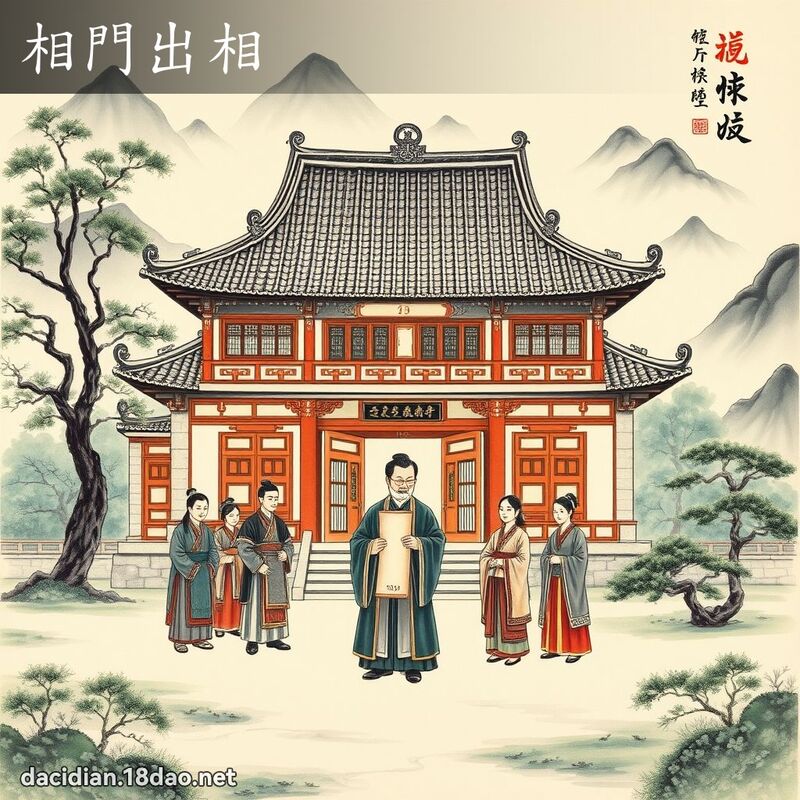 相門出相 配图