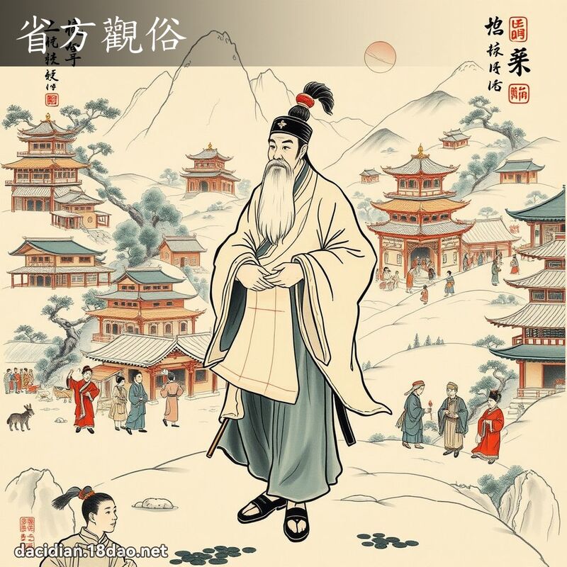 省方觀俗 配图