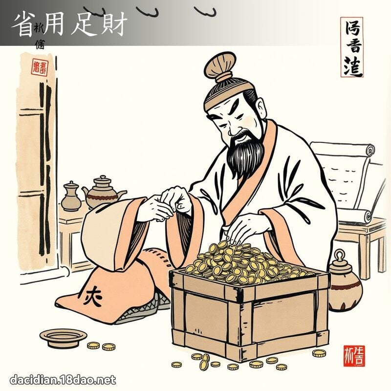 省用足財 配图