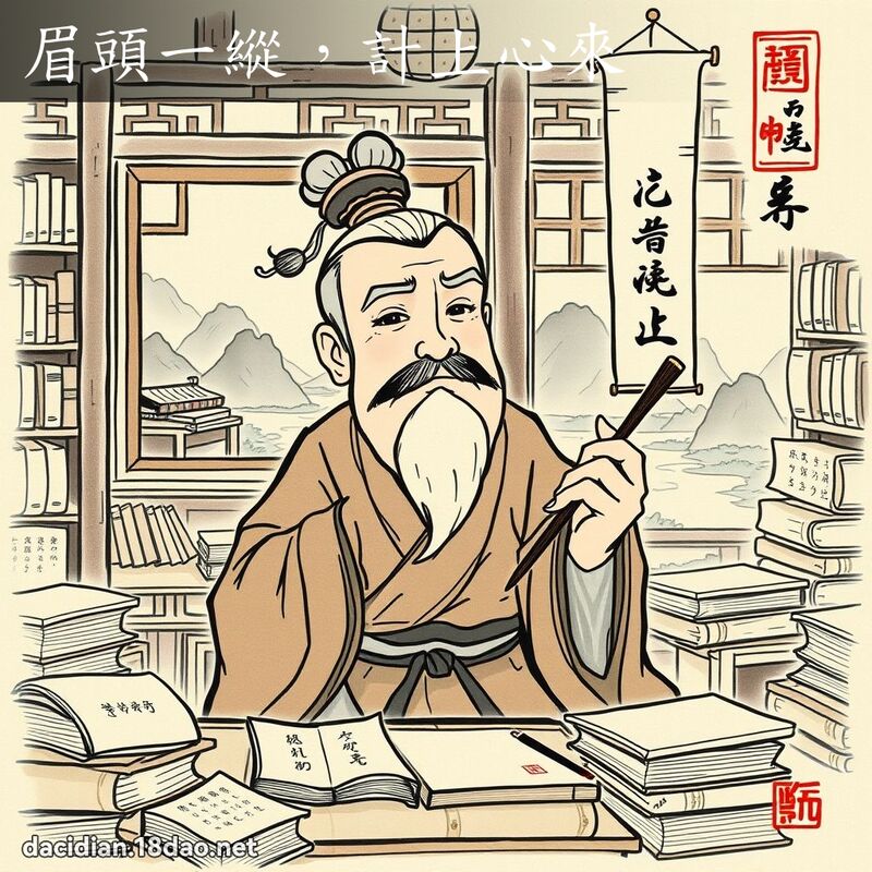 眉頭一縱,計上心來 配图