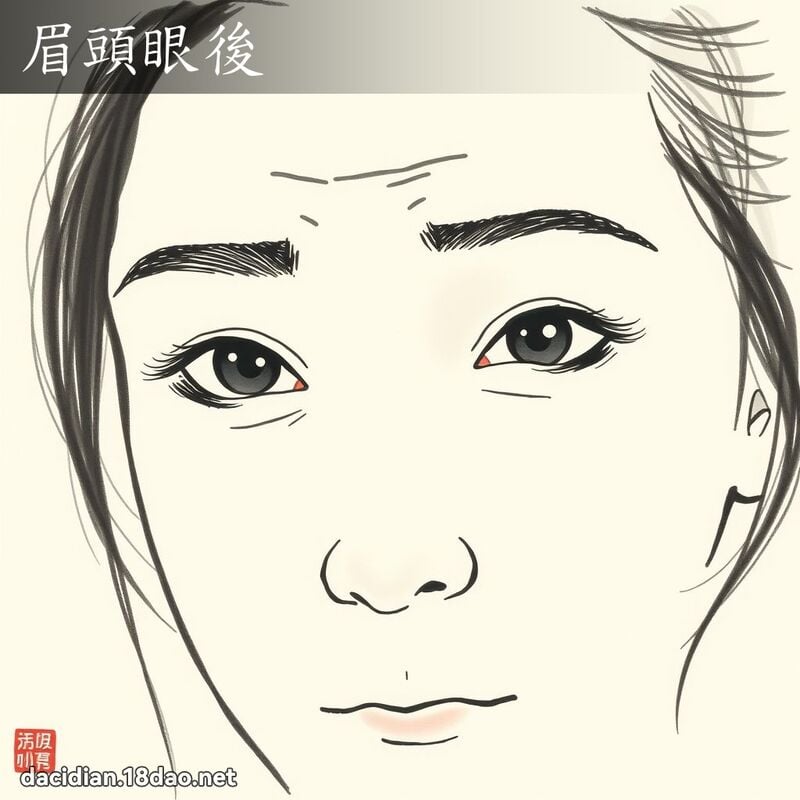 眉頭眼後 配图