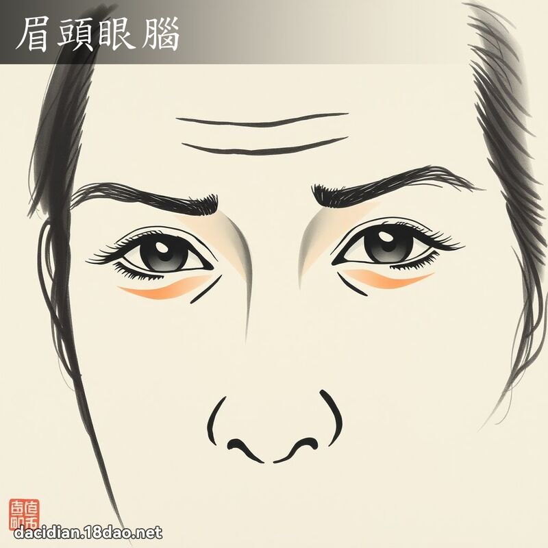 眉頭眼腦 配图