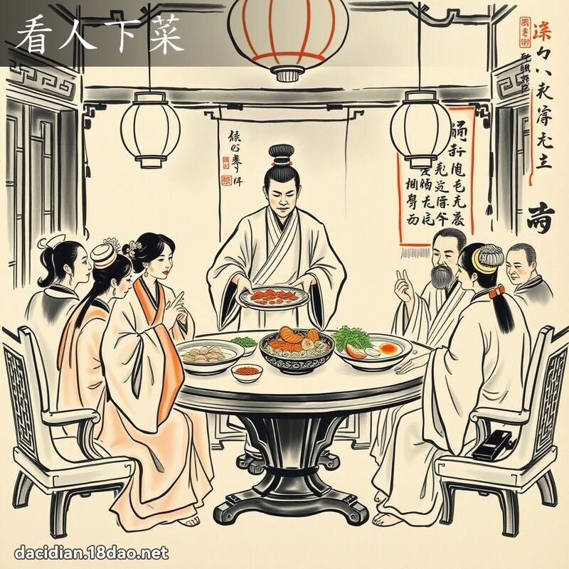看人下菜 配图