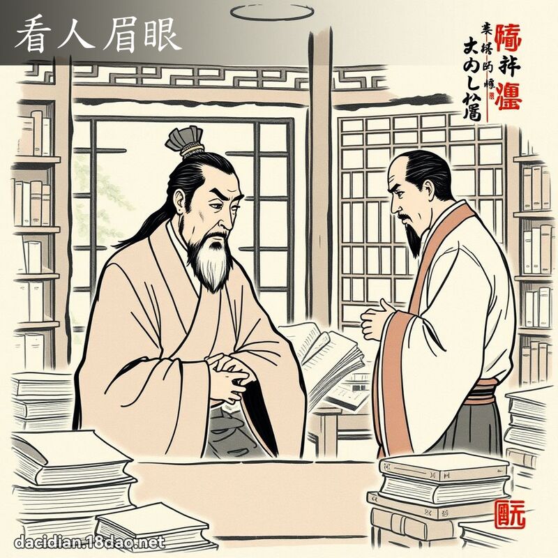 看人眉眼 配图