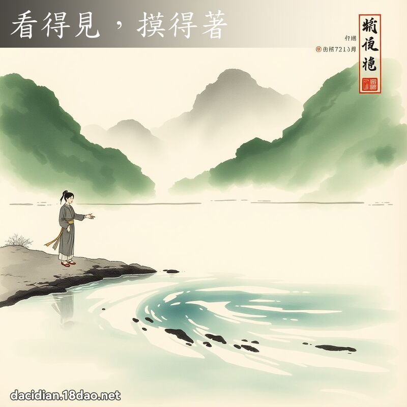 看得見,摸得著 配图