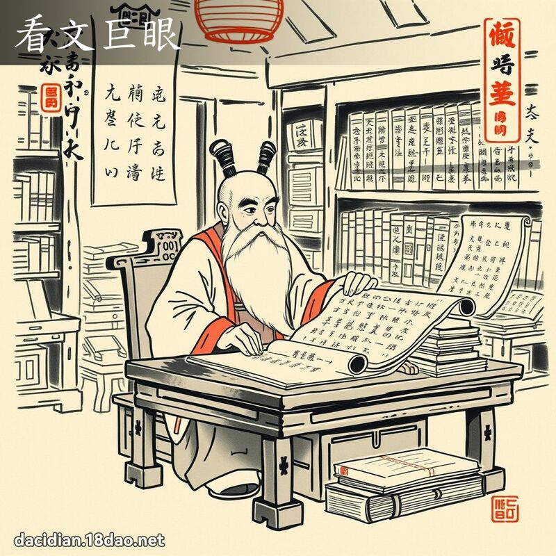 看文巨眼 配图