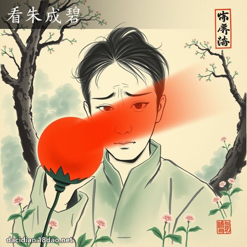 看朱成碧 配图