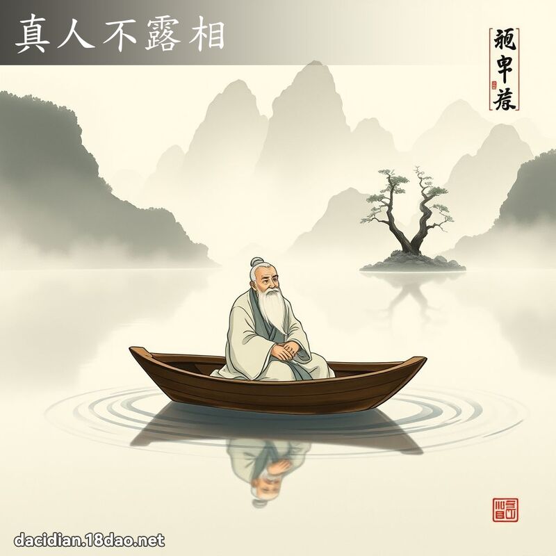 真人不露相 配图