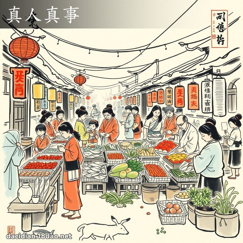 真人真事 - 中華成語配圖