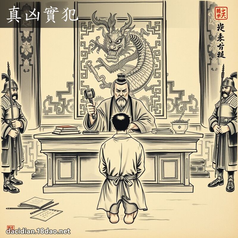 真凶實犯 配图