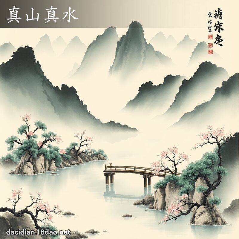 真山真水 配图