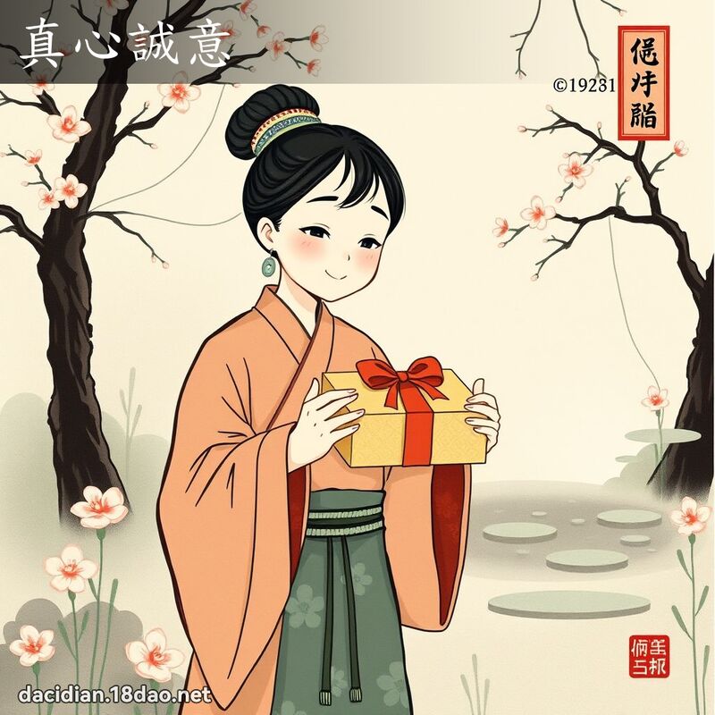 真心誠意 配图