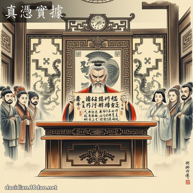 真憑實據 配图