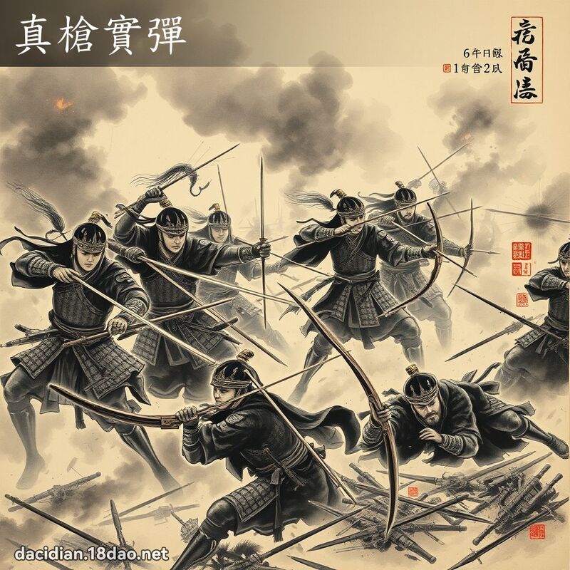真槍實彈 配图