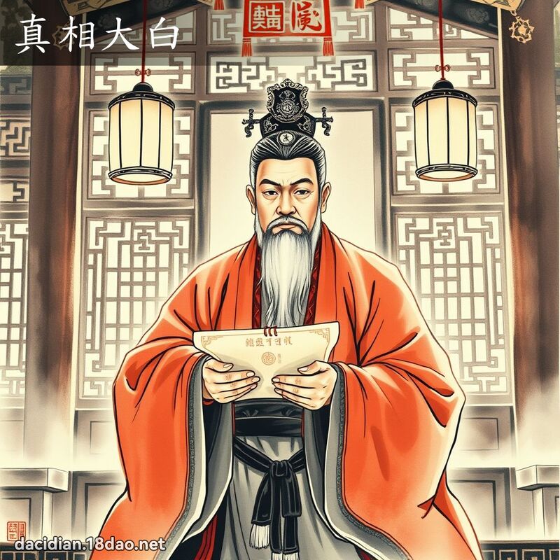 真相大白 配图
