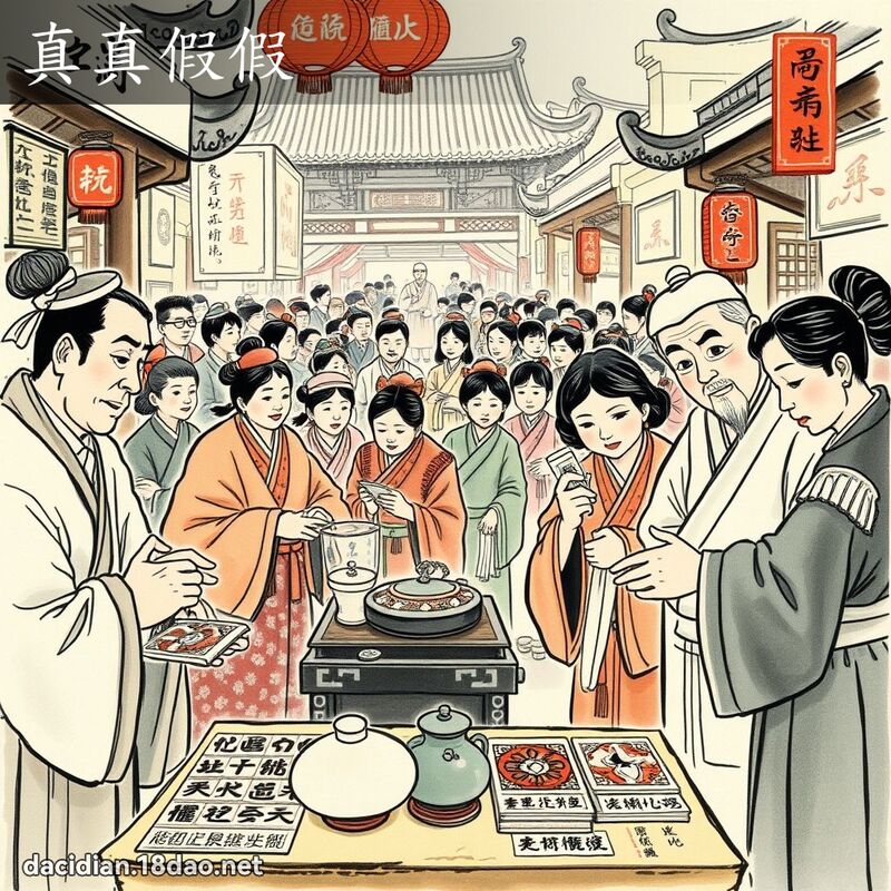 真真假假 配图