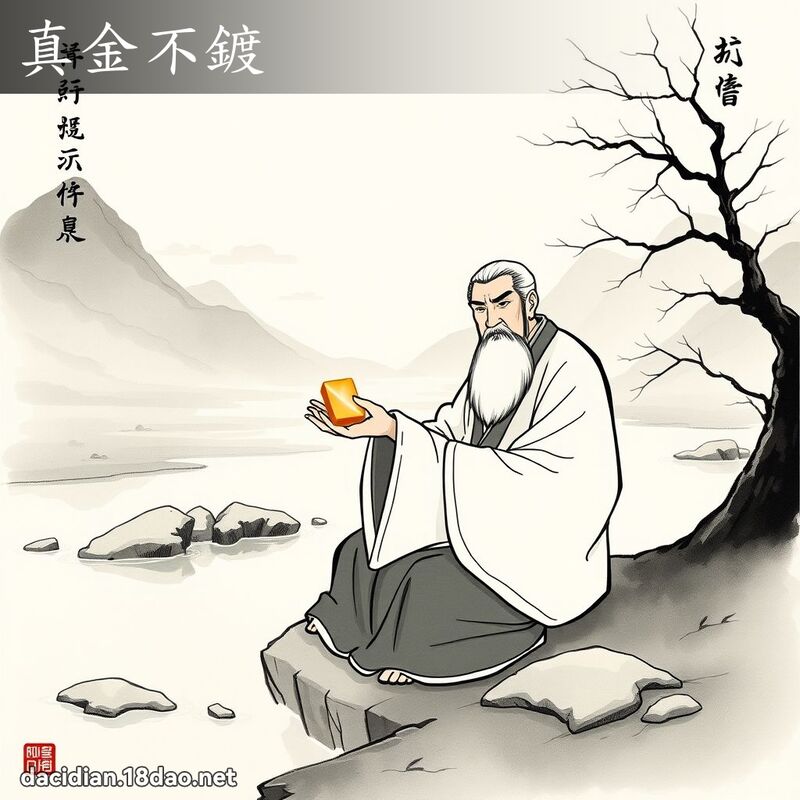 真金不鍍 配图