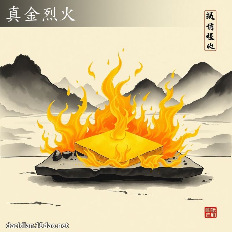 真金烈火 配图