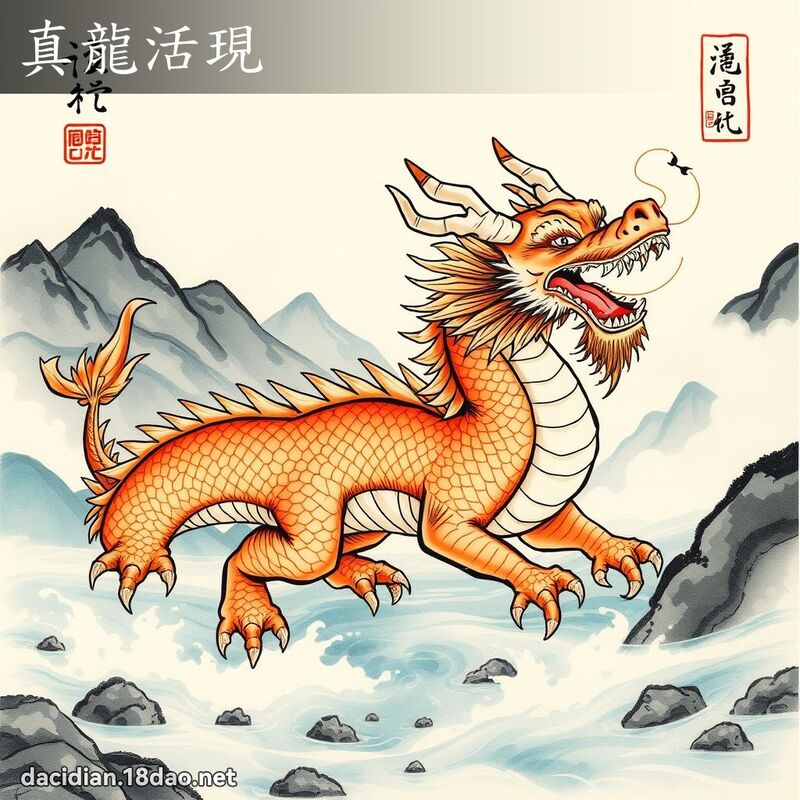 真龍活現 配图