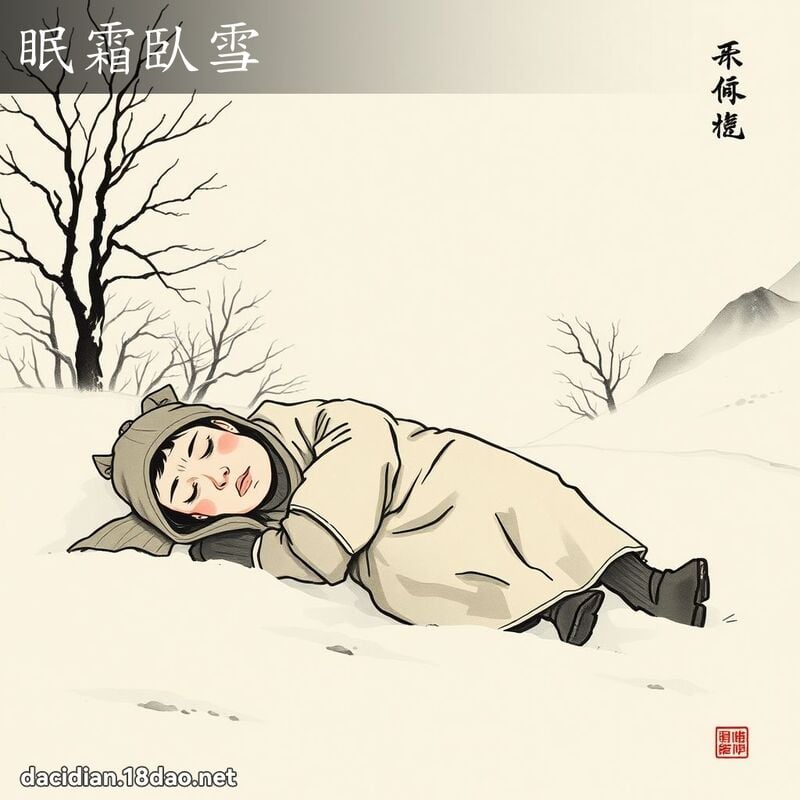 眠霜臥雪 配图