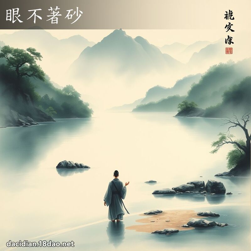 眼不著砂 配图
