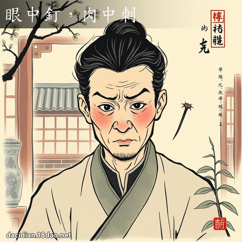 眼中钉,肉中刺 配图