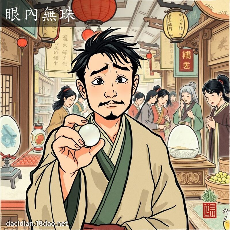 眼內无珠 配图