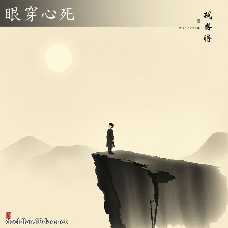眼穿心死 配图