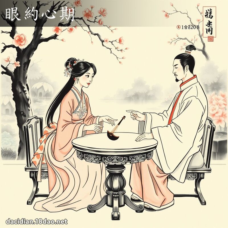 眼约心期 配图