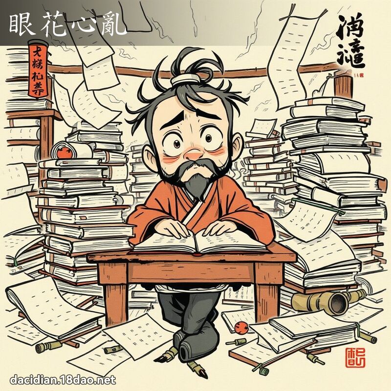眼花心乱 配图