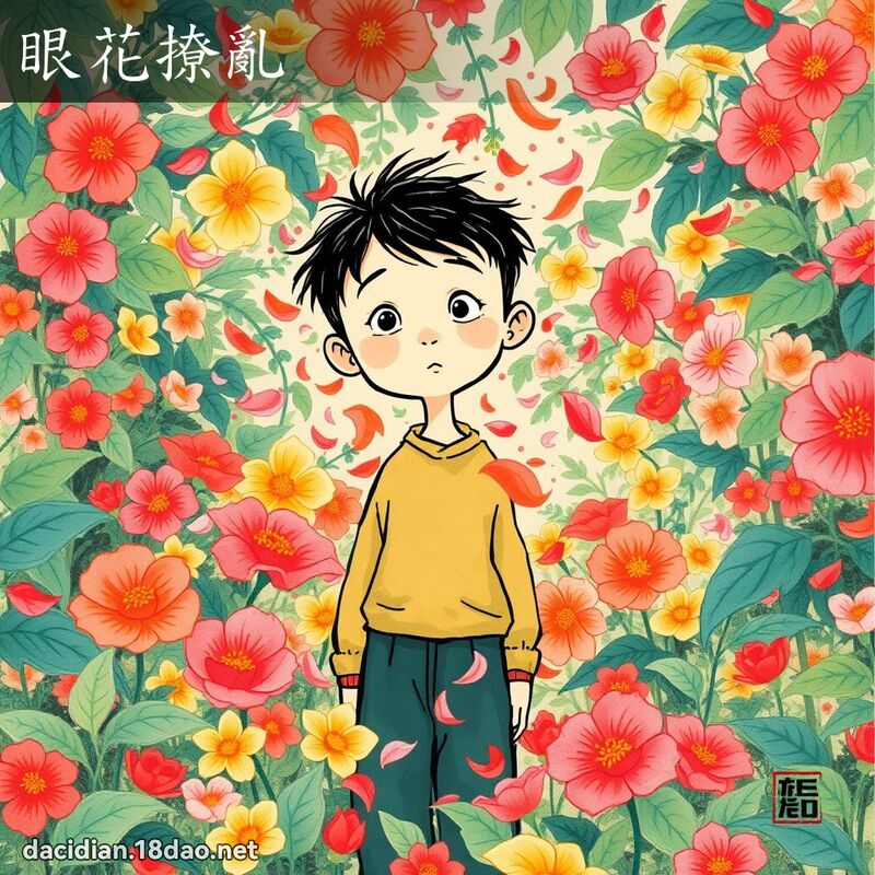 眼花撩乱 配图