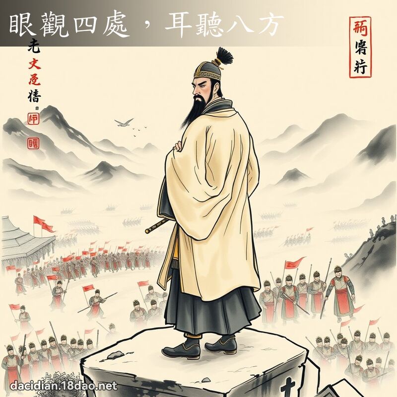 眼观四处,耳听八方 配图