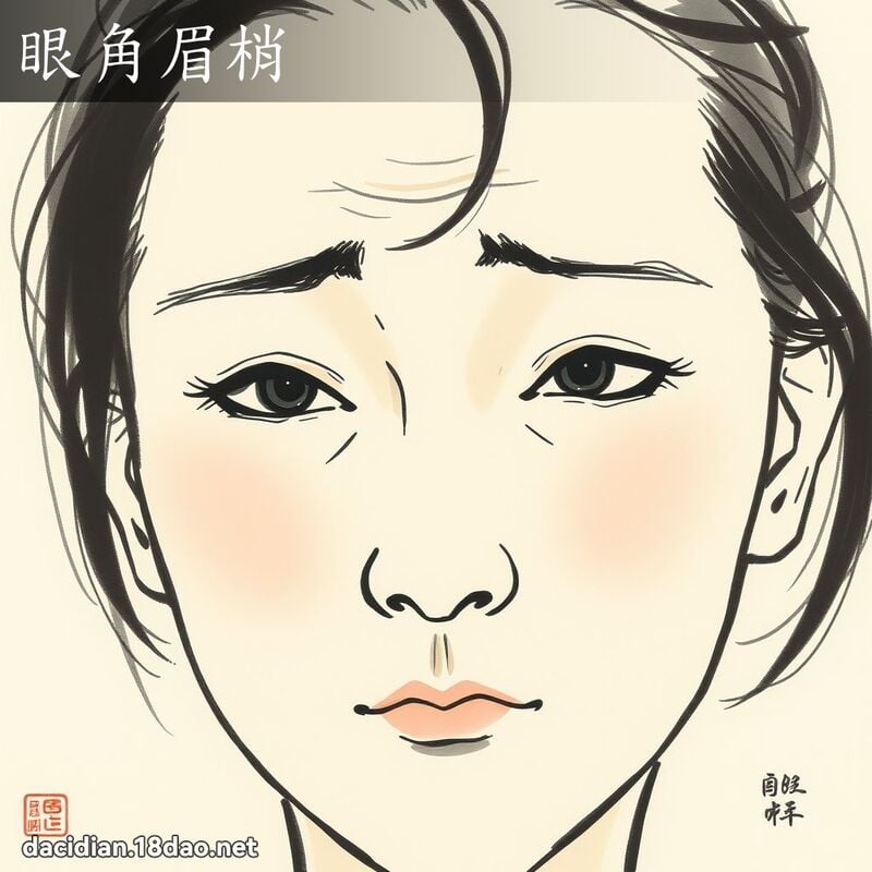 眼角眉梢 配图