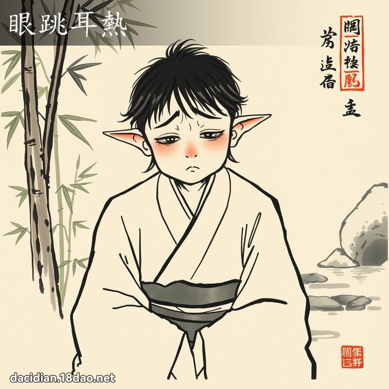眼跳耳热 配图