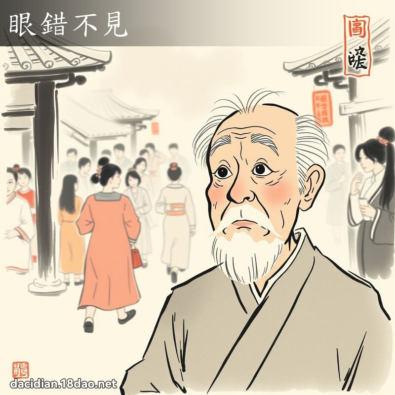 眼错不见 配图