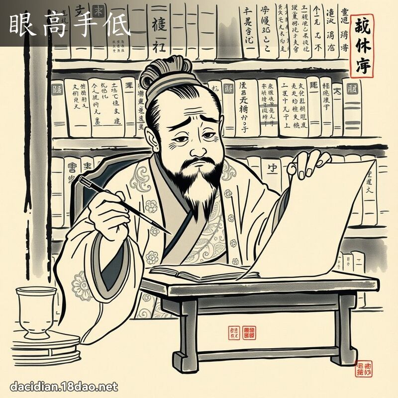 眼高手低 配图