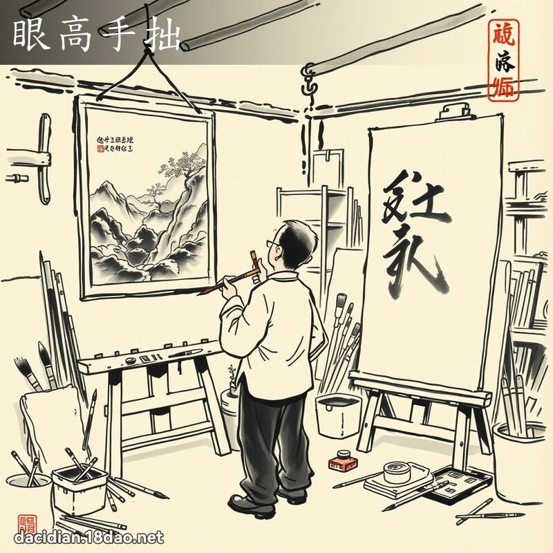 眼高手拙 配图