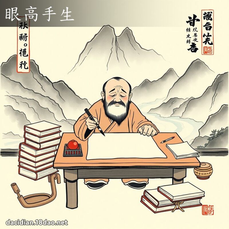 眼高手生 配图