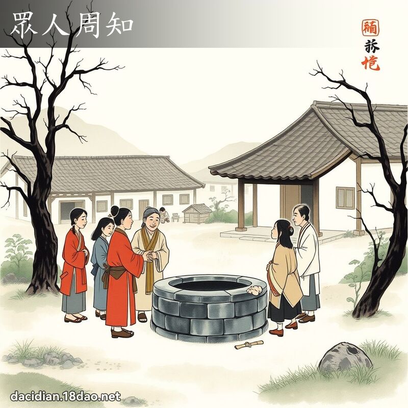 眾人周知 配图