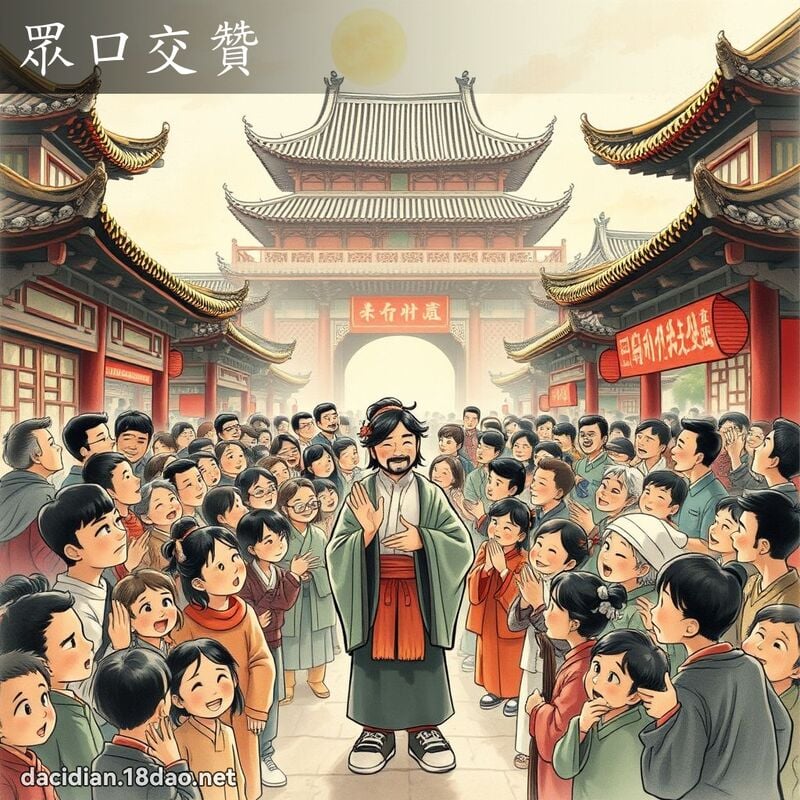 眾口交赞 配图