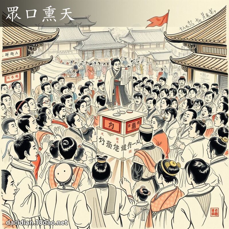 眾口熏天 配图